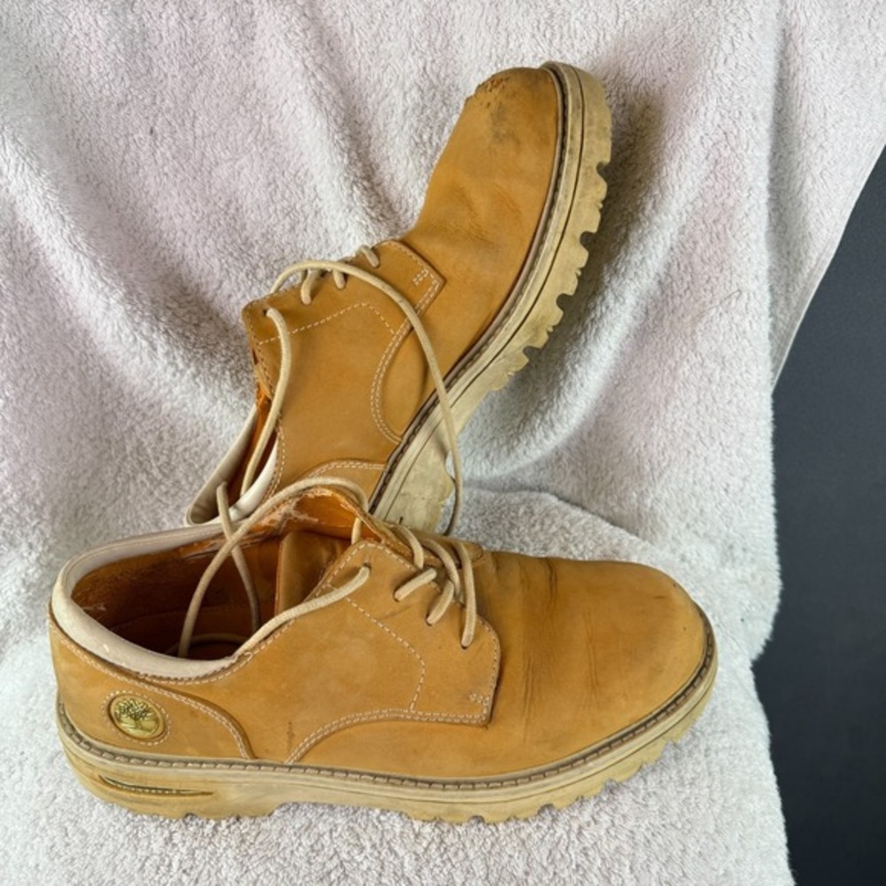 Timberland‎ Size 11.5 M Wheat Nubuck Leather Casual Oxford Boots 59006 Work